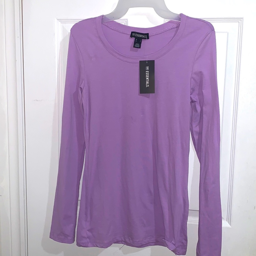 Essentials size L purple lavender